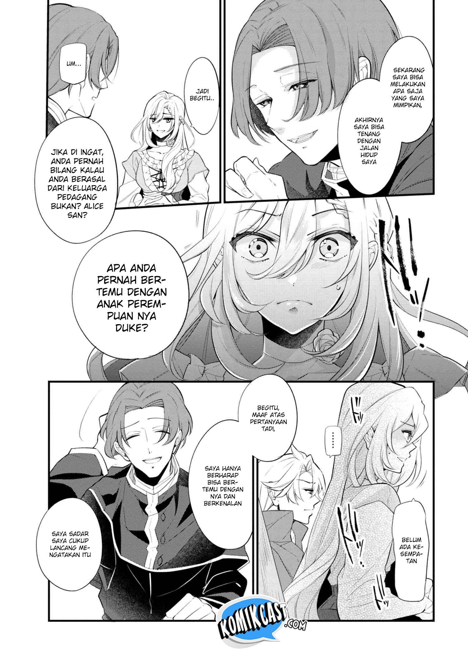 Koushaku Reijou no Tashinami Chapter 42.2 - halaman 6