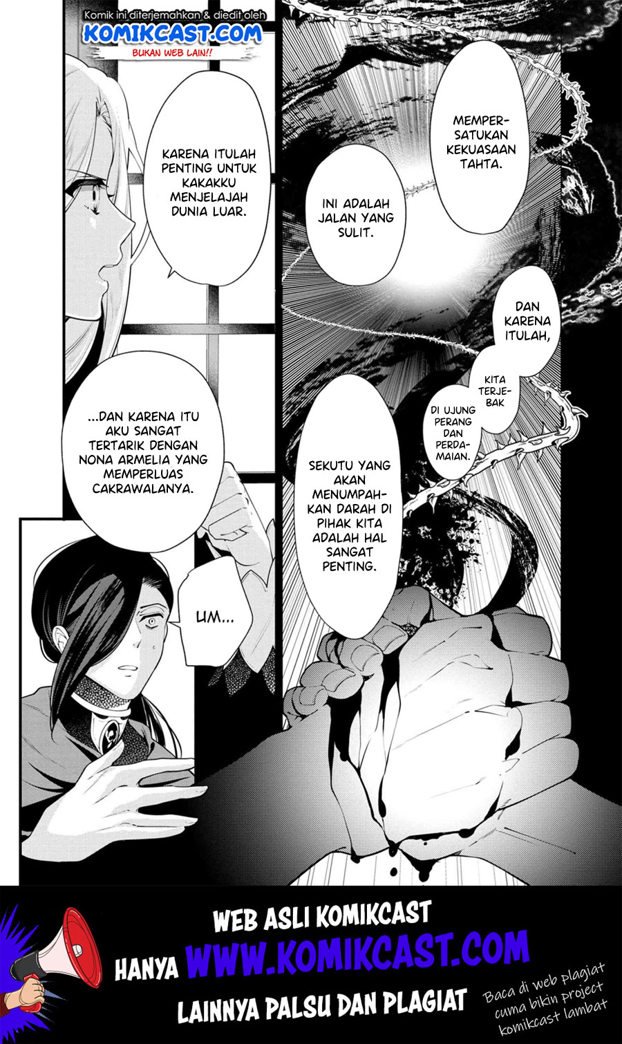 Koushaku Reijou no Tashinami Chapter 51 - halaman 9