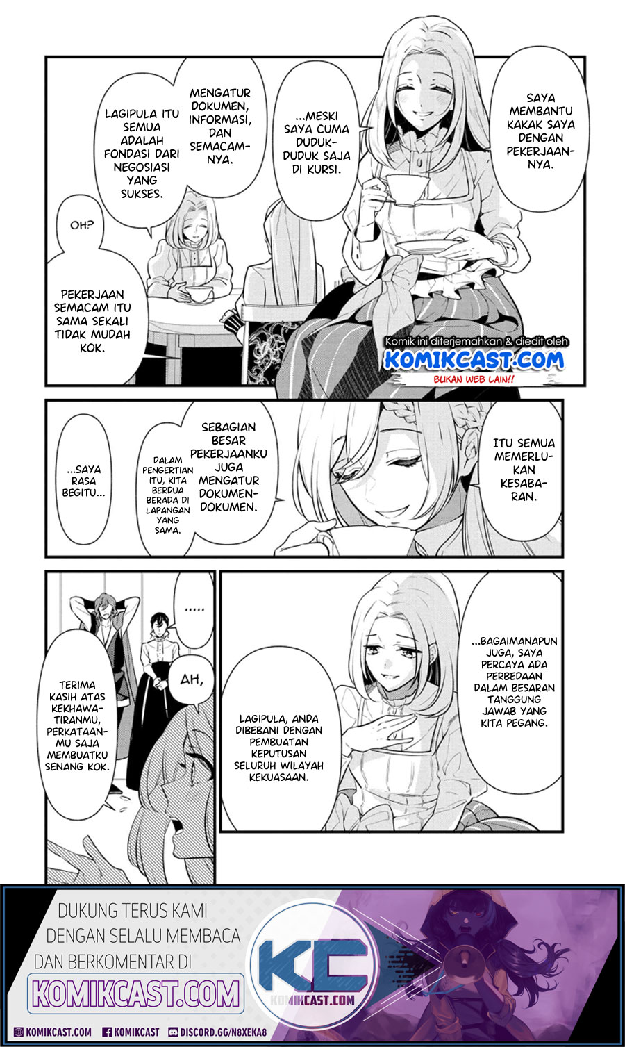Koushaku Reijou no Tashinami Chapter 53 - halaman 13