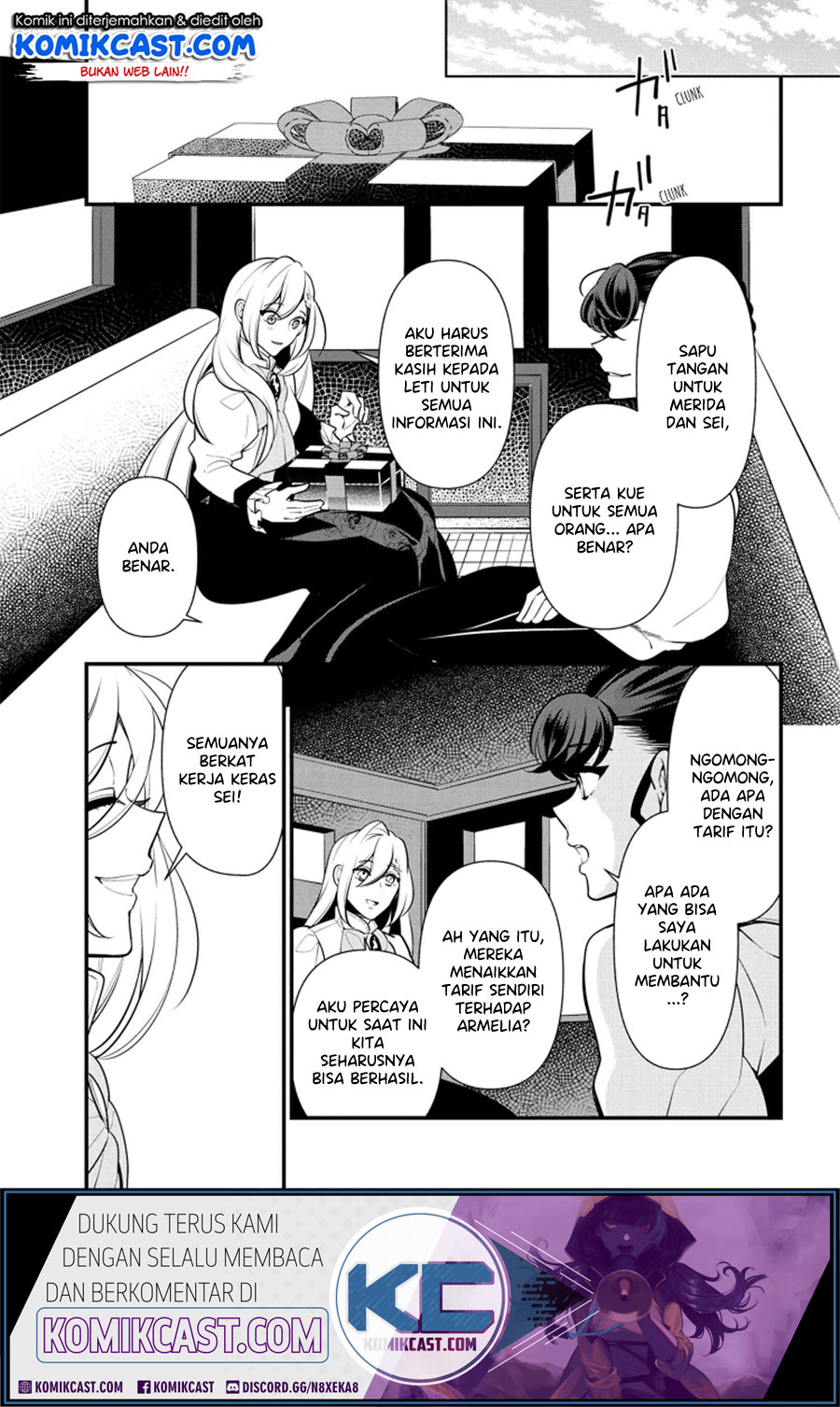 Koushaku Reijou no Tashinami Chapter 53 - halaman 20