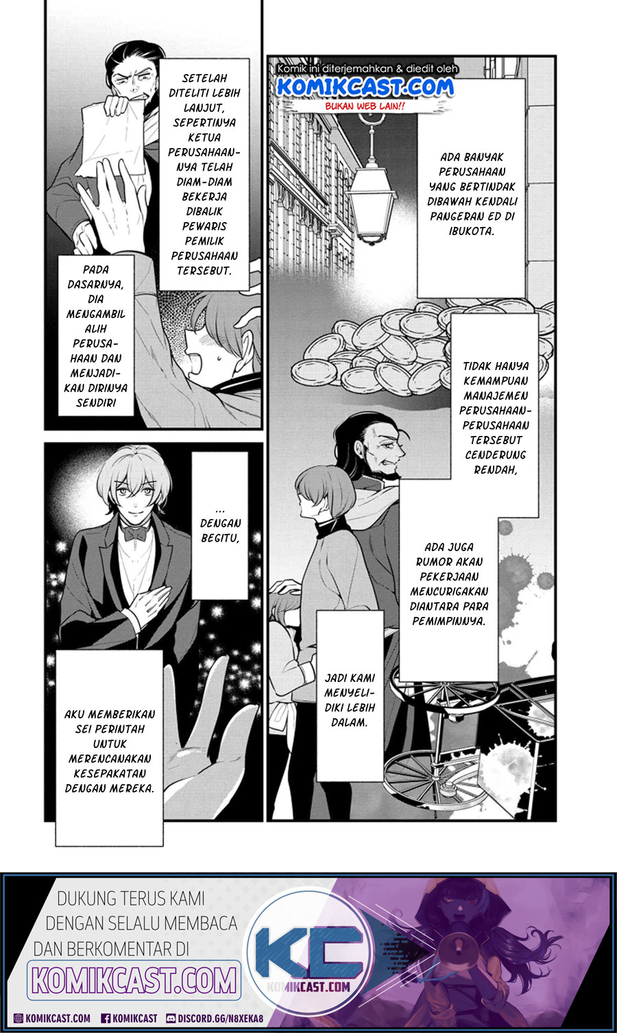 Koushaku Reijou no Tashinami Chapter 53 - halaman 21