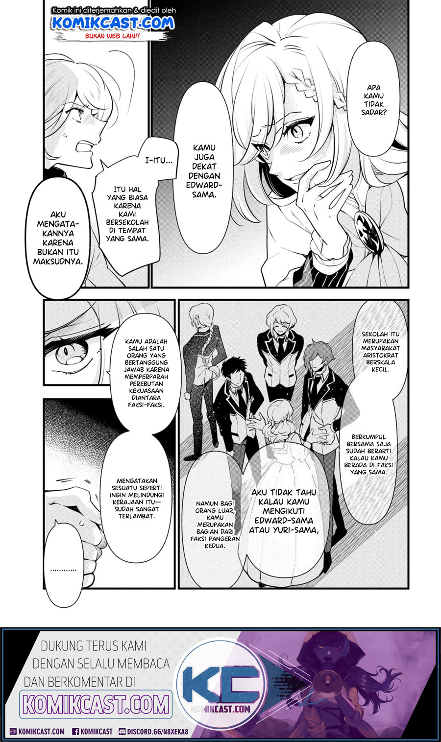 Koushaku Reijou no Tashinami Chapter 54 - halaman 10