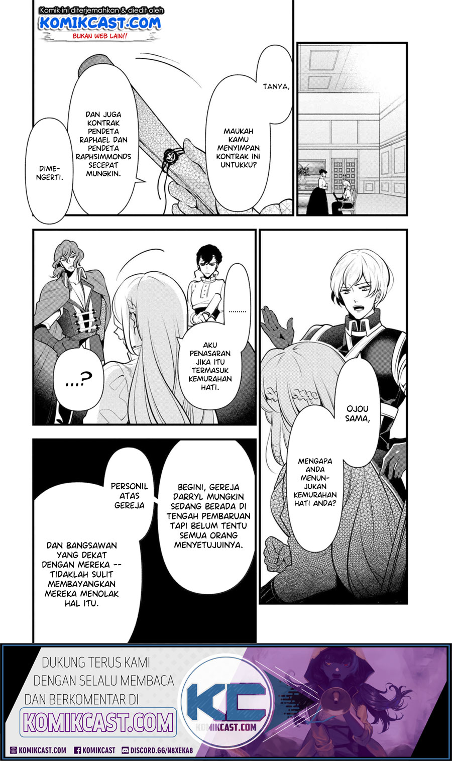 Koushaku Reijou no Tashinami Chapter 54 - halaman 19