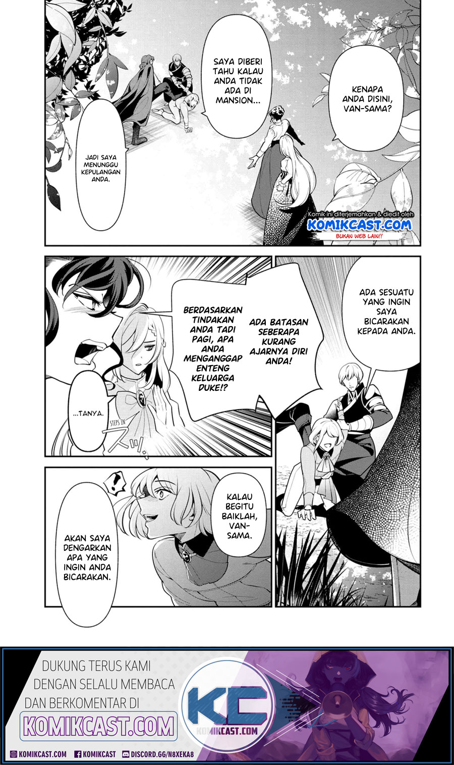 Koushaku Reijou no Tashinami Chapter 54 - halaman 2