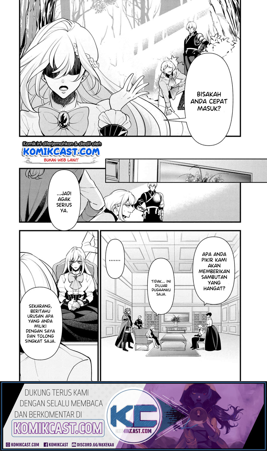 Koushaku Reijou no Tashinami Chapter 54 - halaman 3