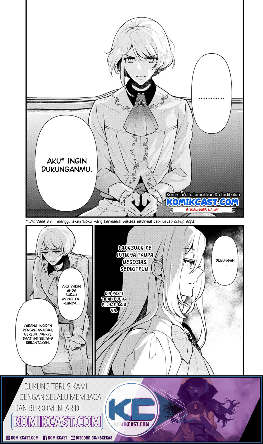 Koushaku Reijou no Tashinami Chapter 54 - halaman 4