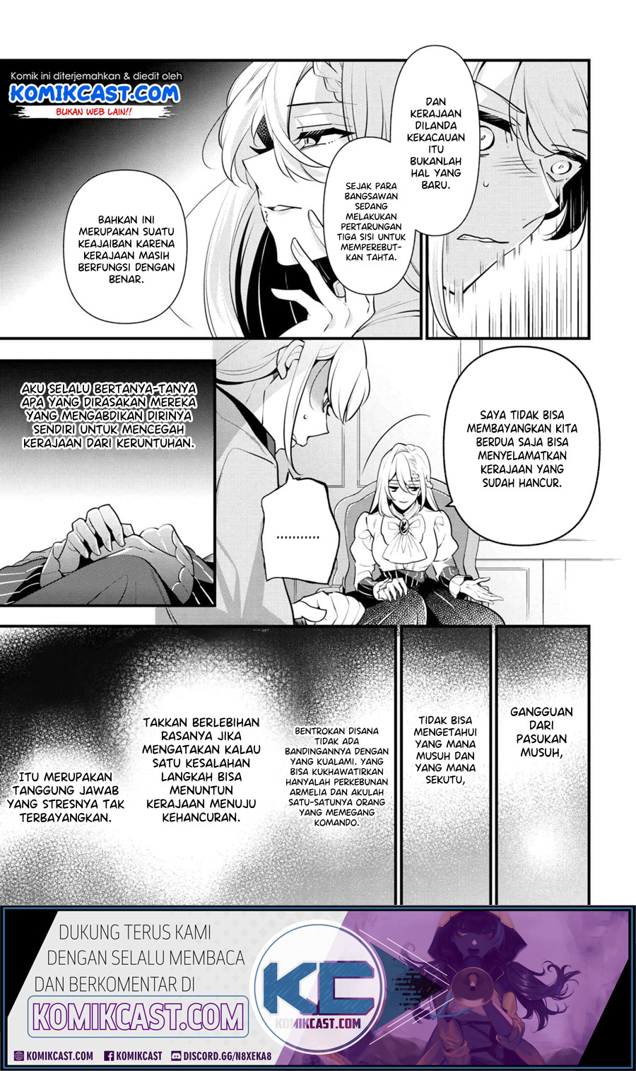 Koushaku Reijou no Tashinami Chapter 54 - halaman 8