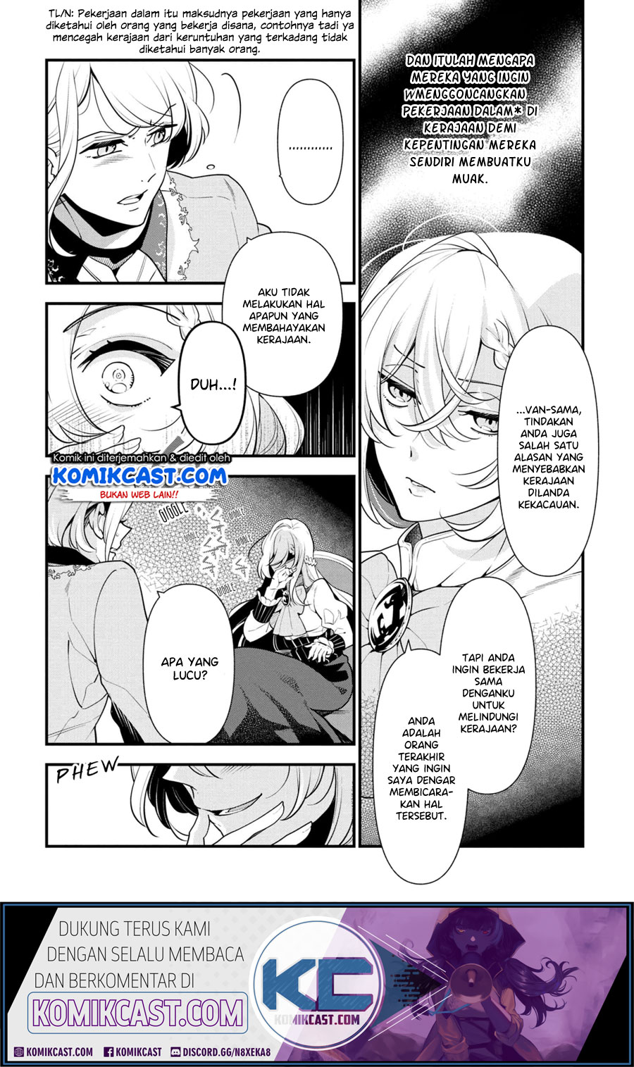 Koushaku Reijou no Tashinami Chapter 54 - halaman 9