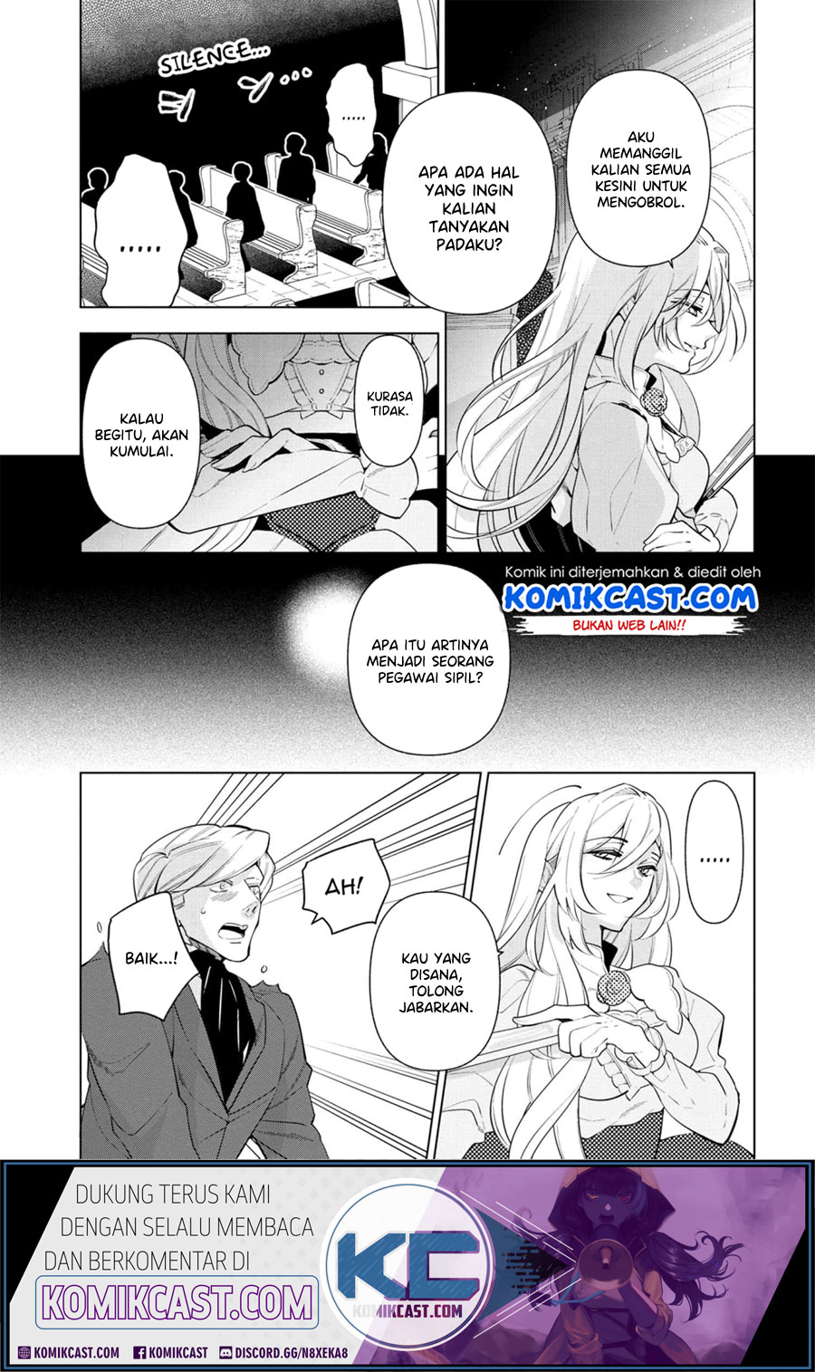 Koushaku Reijou no Tashinami Chapter 55 - halaman 16