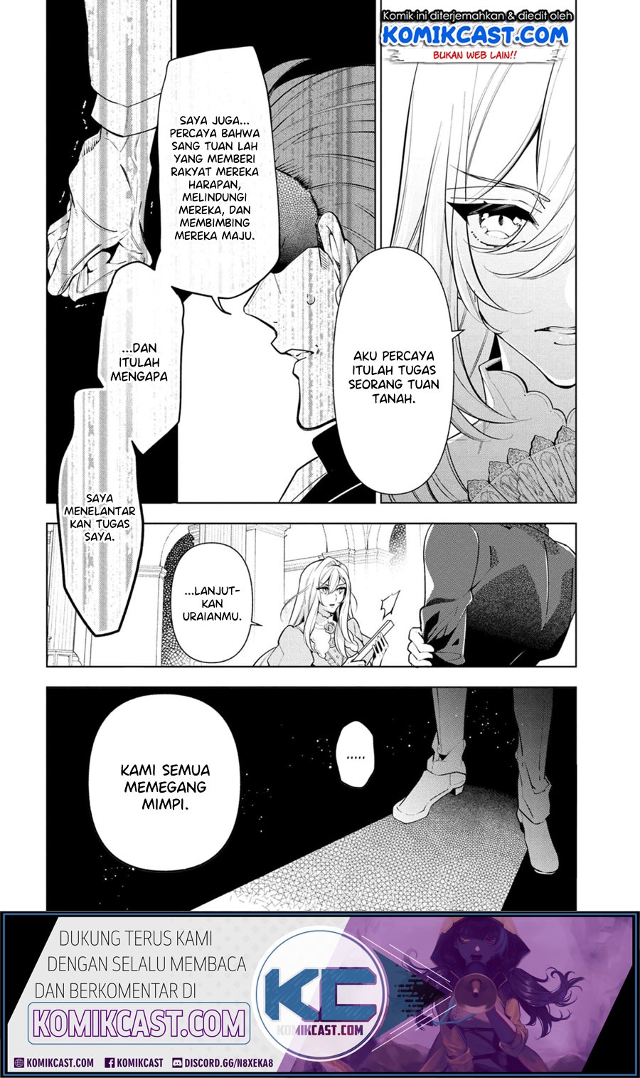 Koushaku Reijou no Tashinami Chapter 55 - halaman 21