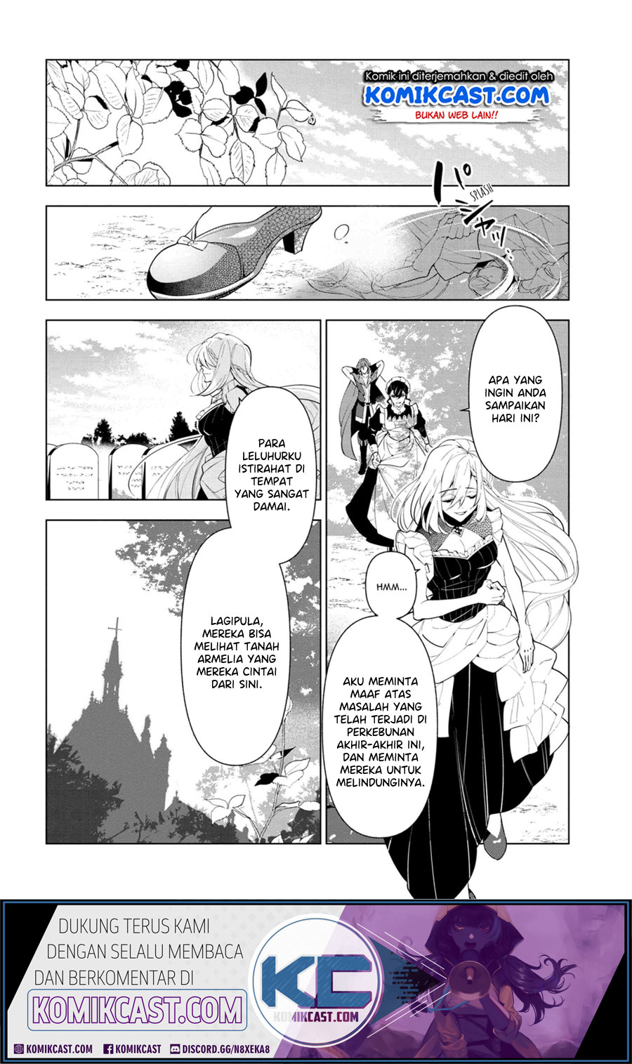 Koushaku Reijou no Tashinami Chapter 55 - halaman 3