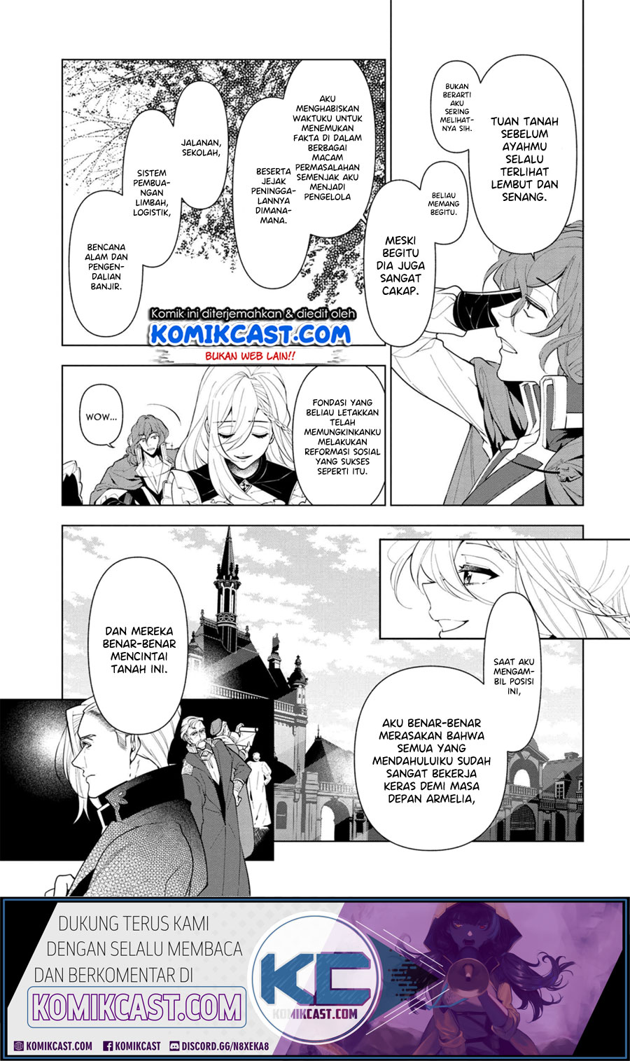 Koushaku Reijou no Tashinami Chapter 55 - halaman 4