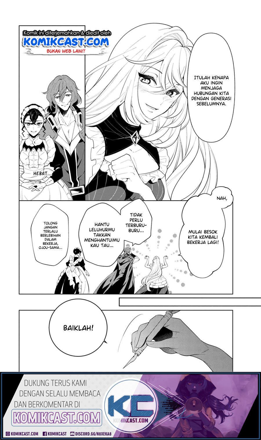 Koushaku Reijou no Tashinami Chapter 55 - halaman 5