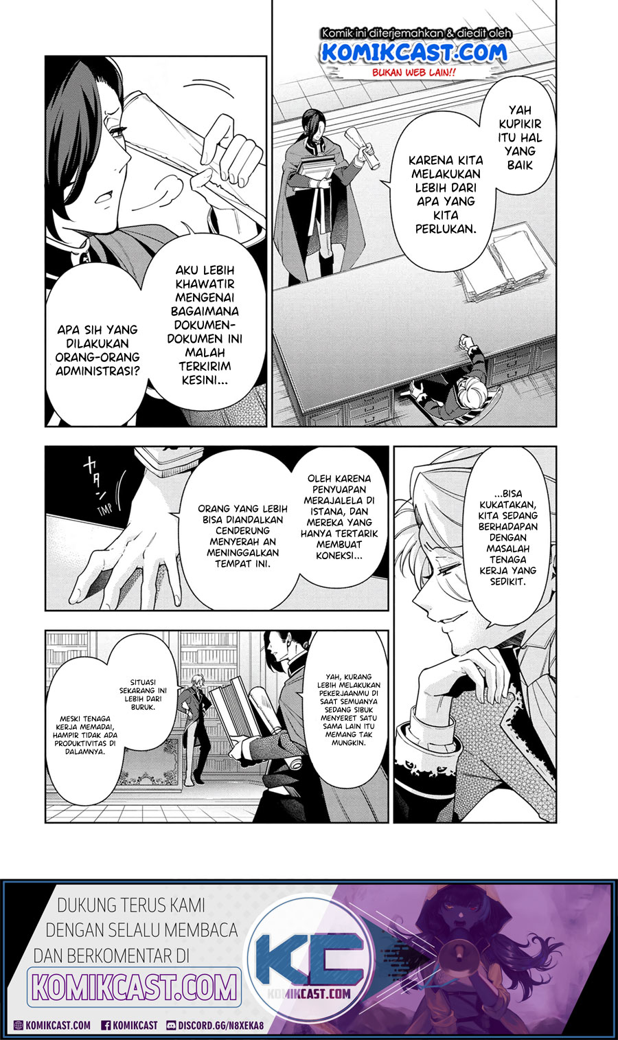 Koushaku Reijou no Tashinami Chapter 57 - halaman 8