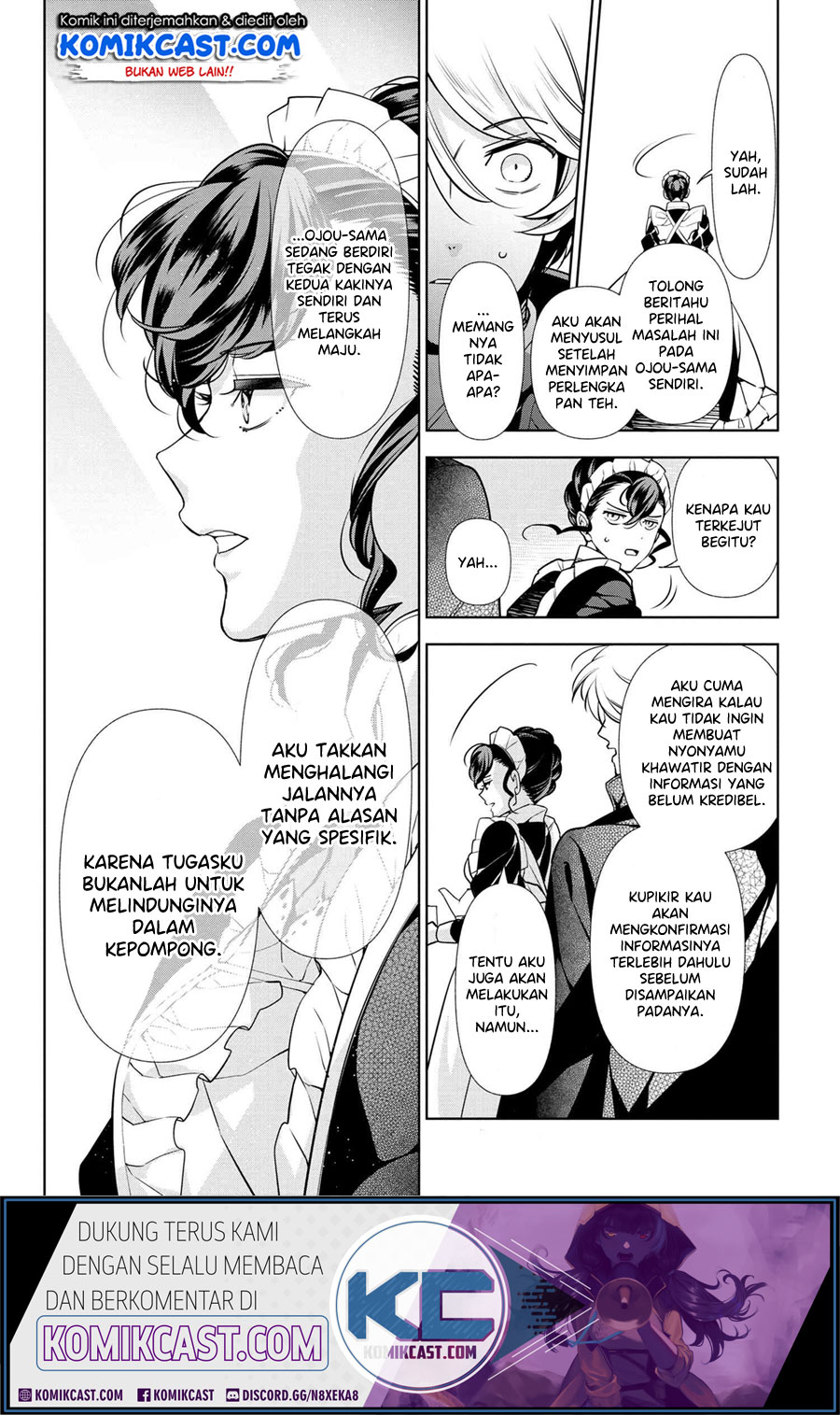 Koushaku Reijou no Tashinami Chapter 58 - halaman 22