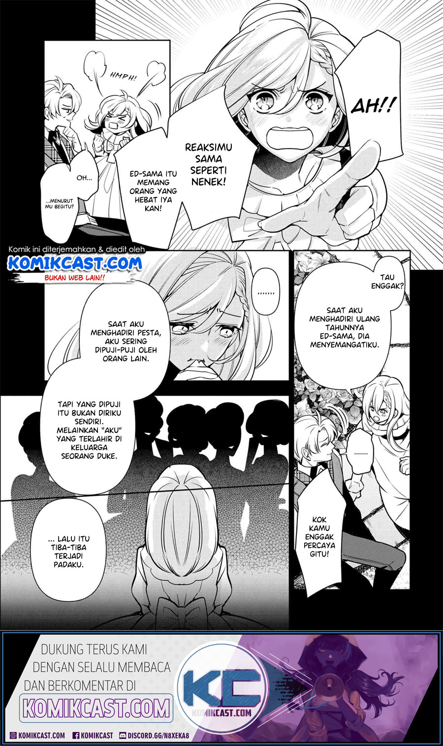 Koushaku Reijou no Tashinami Chapter 58 - halaman 4