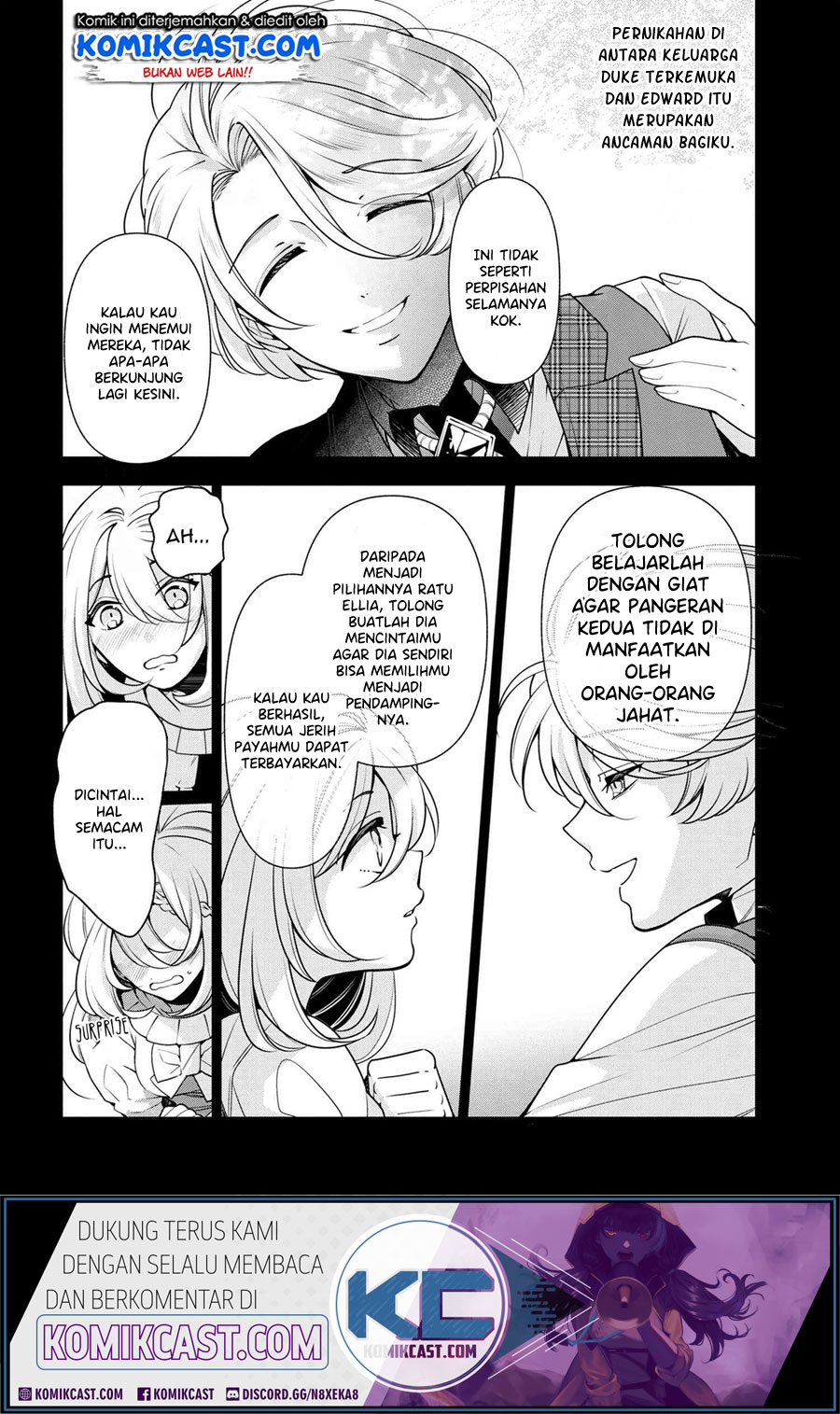 Koushaku Reijou no Tashinami Chapter 58 - halaman 7