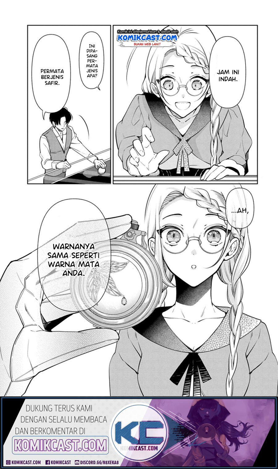 Koushaku Reijou no Tashinami Chapter 59 - halaman 10