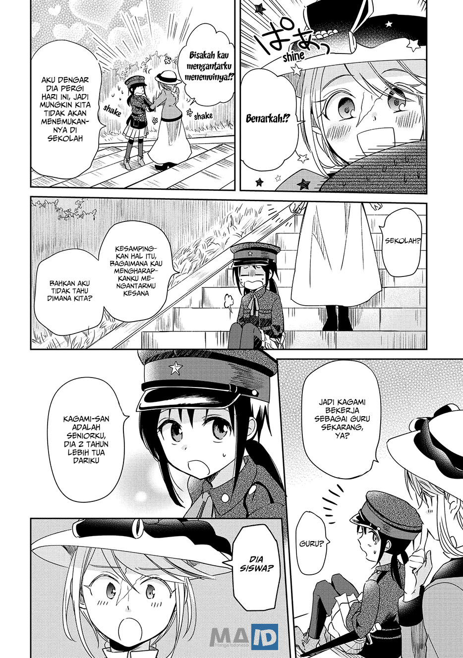 Koushin Koinu ni Koibumi wo Chapter 9 - halaman 8