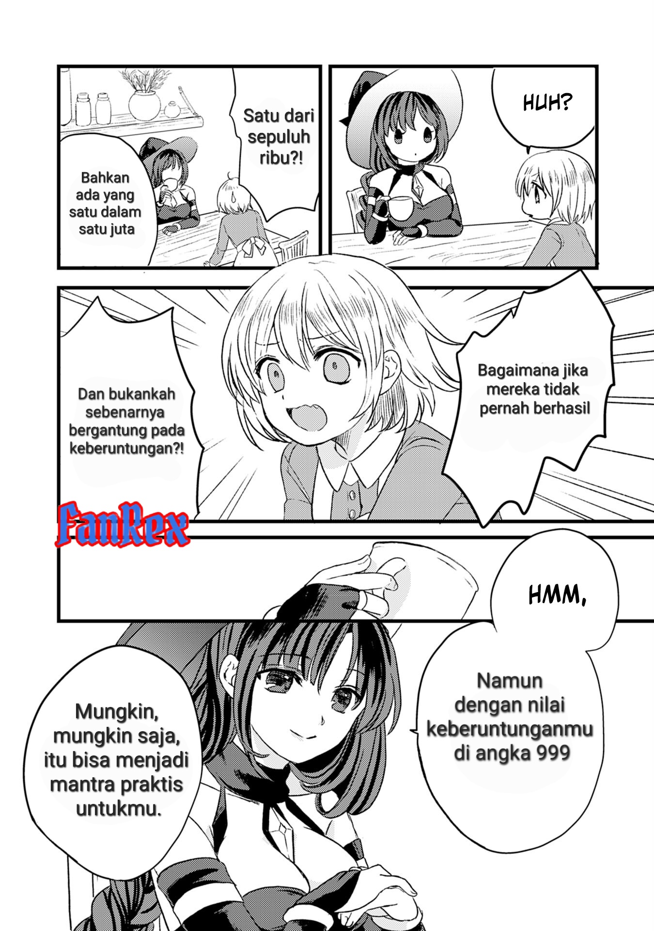 Kouunchi 999 no Watashi, "Sokushi Mahou" ga Zettai ni Seikou suru node Sekai Saikyou desu: Maryokuchi 1 de Tsuihou saremashita ga, Kakuritsu Cheat de Nariagaru Chapter 1 - halaman 23