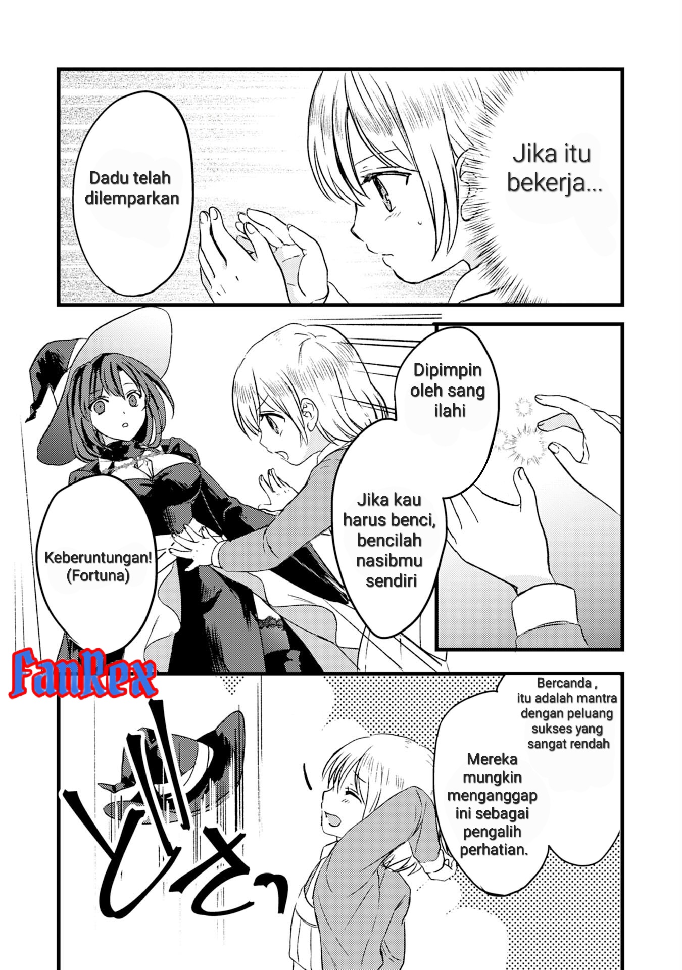 Kouunchi 999 no Watashi, "Sokushi Mahou" ga Zettai ni Seikou suru node Sekai Saikyou desu: Maryokuchi 1 de Tsuihou saremashita ga, Kakuritsu Cheat de Nariagaru Chapter 1 - halaman 25