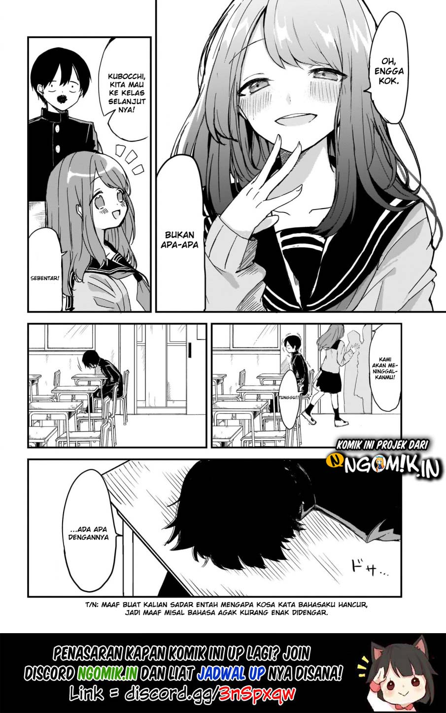 Kubo-san wa Boku (Mobu) wo Yurusanai Chapter 1 - halaman 19