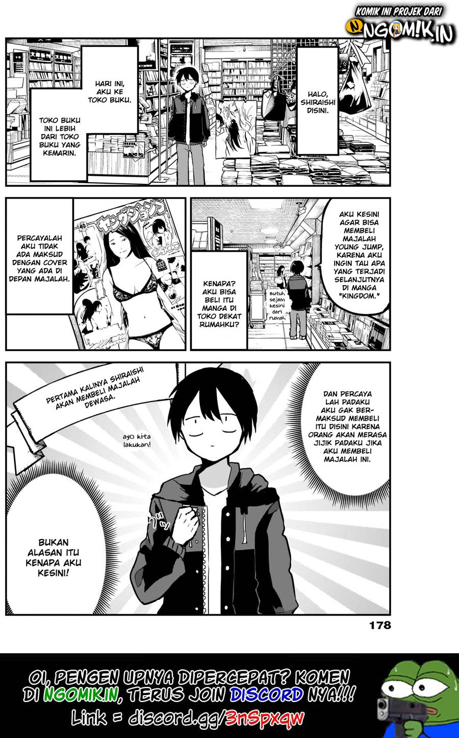 Kubo-san wa Boku (Mobu) wo Yurusanai Chapter 10 - halaman 3