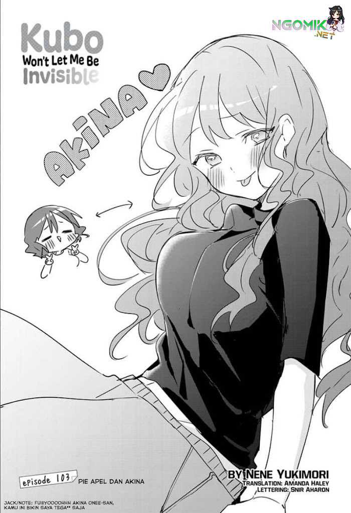 Kubo-san wa Boku (Mobu) wo Yurusanai Chapter 103 - halaman 2