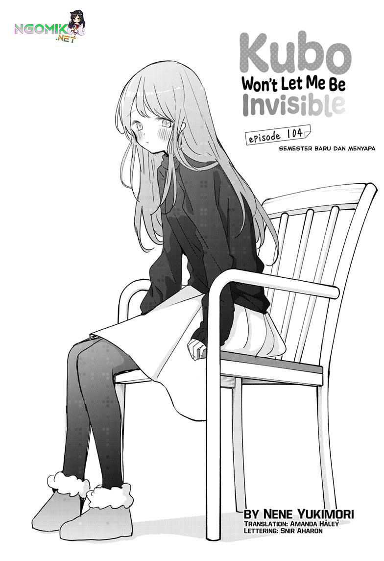 Kubo-san wa Boku (Mobu) wo Yurusanai Chapter 104 - halaman 2