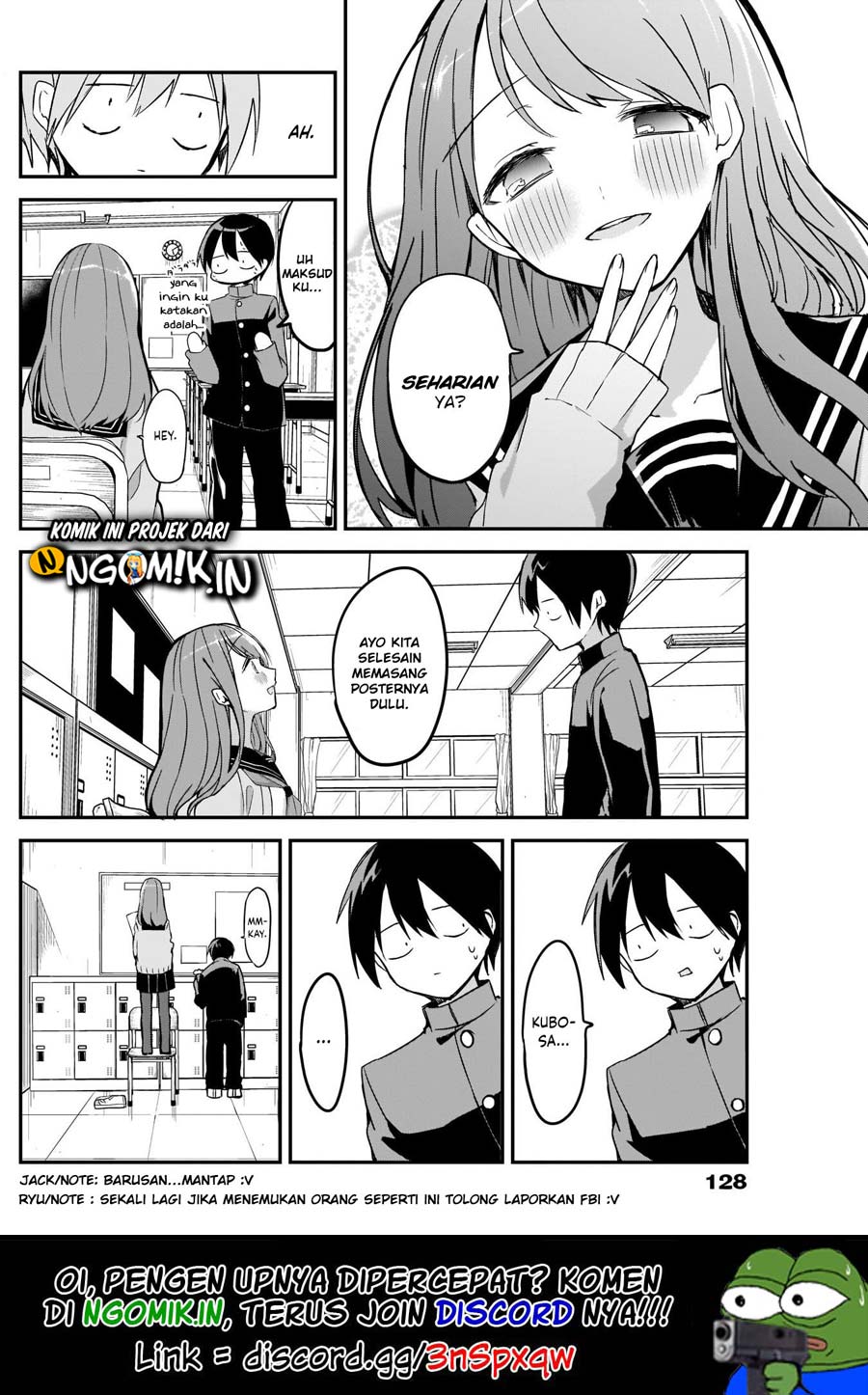 Kubo-san wa Boku (Mobu) wo Yurusanai Chapter 12 - halaman 13