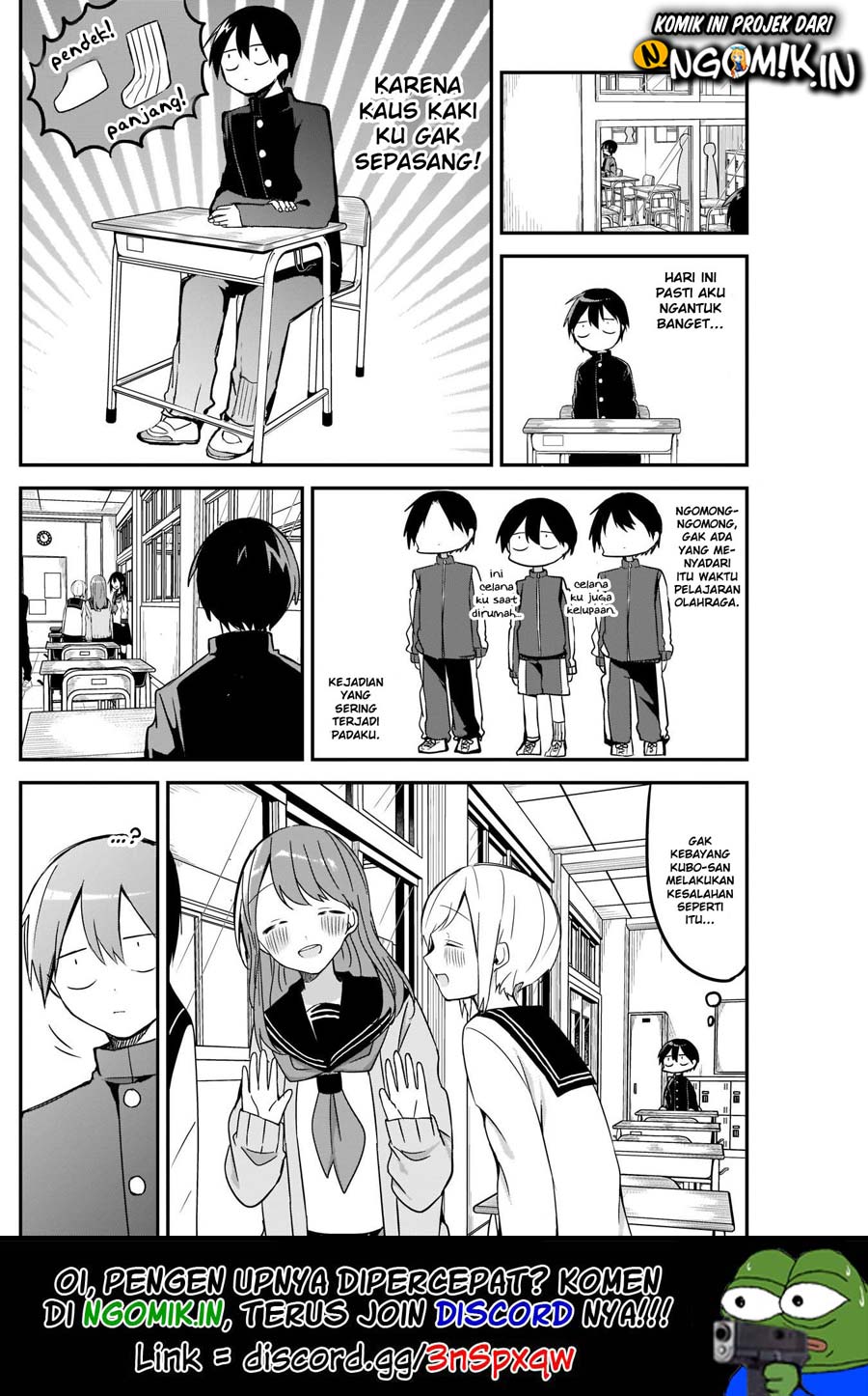 Kubo-san wa Boku (Mobu) wo Yurusanai Chapter 12 - halaman 3