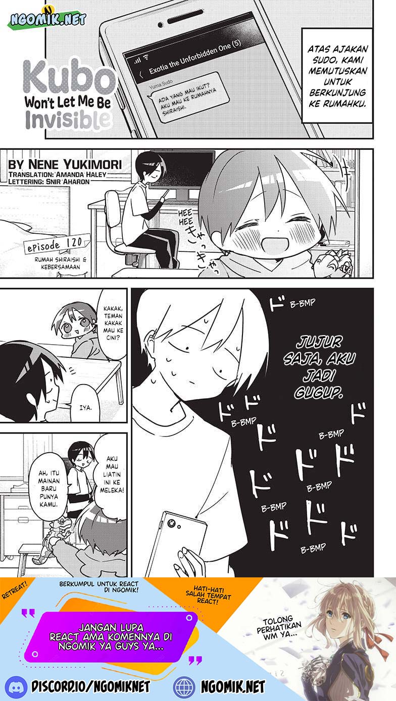 Kubo-san wa Boku (Mobu) wo Yurusanai Chapter 120 - halaman 2