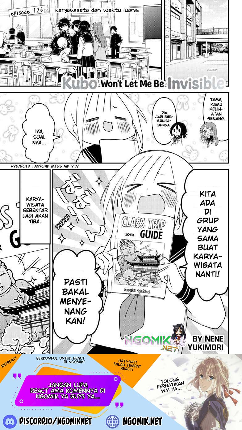 Kubo-san wa Boku (Mobu) wo Yurusanai Chapter 126 - halaman 2