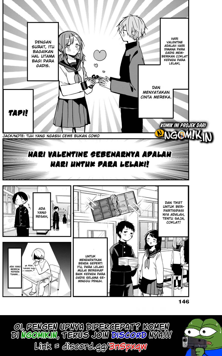 Kubo-san wa Boku (Mobu) wo Yurusanai Chapter 13 - halaman 3