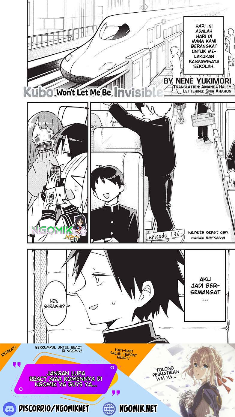 Kubo-san wa Boku (Mobu) wo Yurusanai Chapter 130 - halaman 2