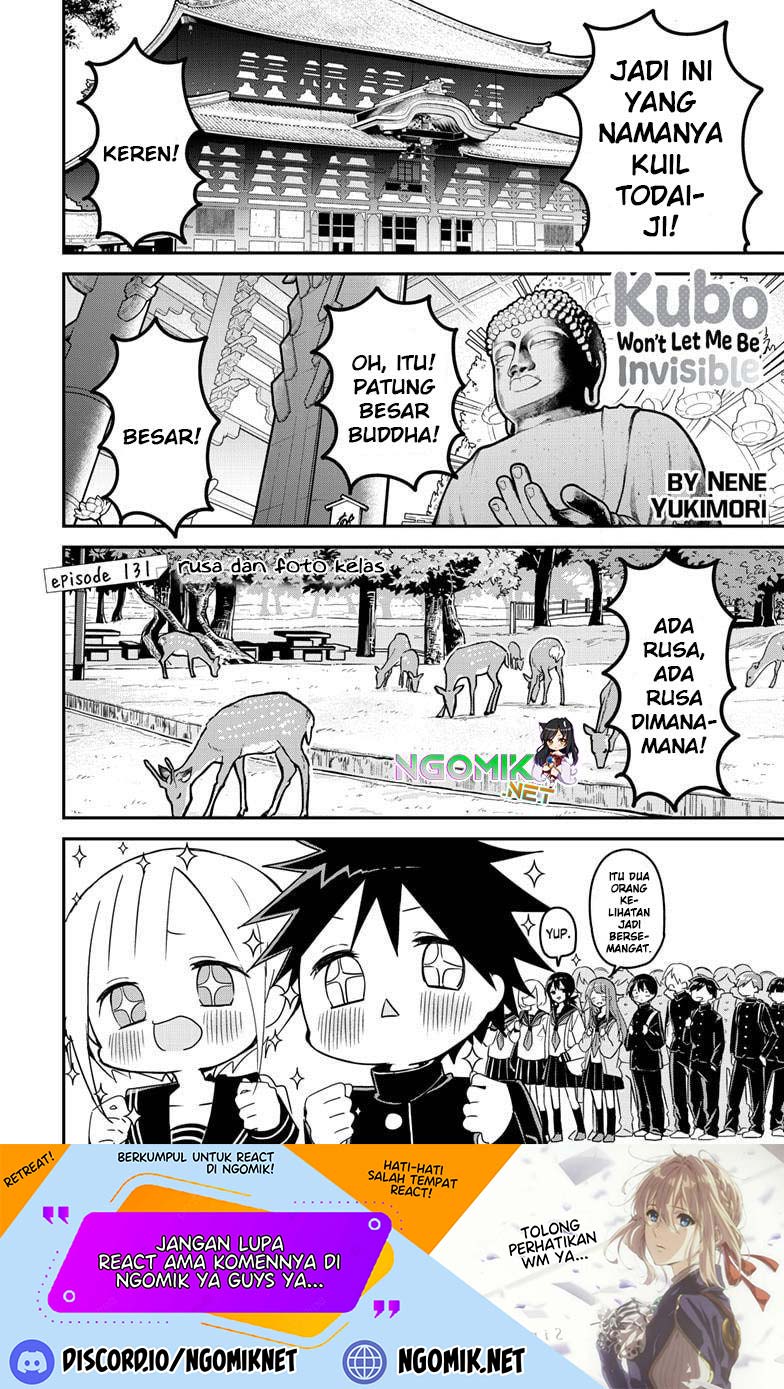 Kubo-san wa Boku (Mobu) wo Yurusanai Chapter 131 - halaman 2