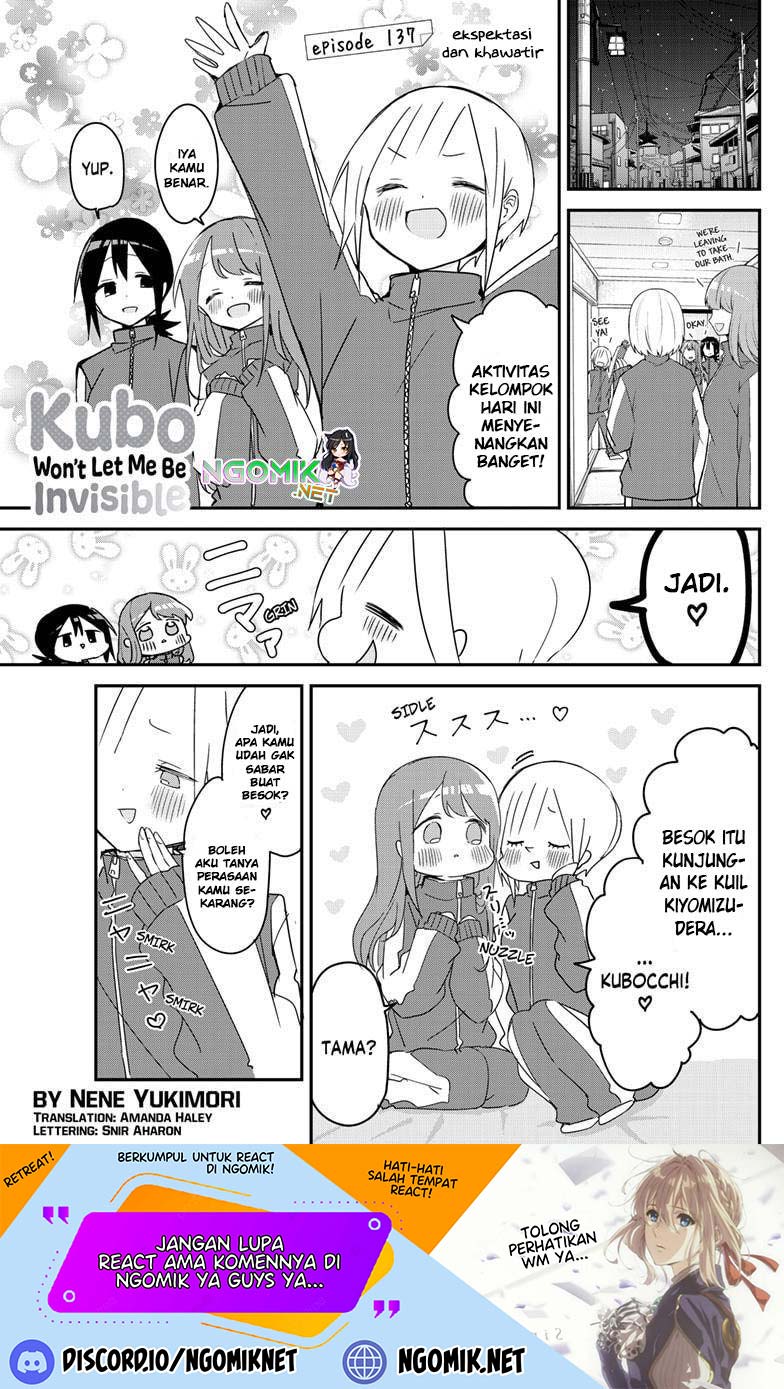 Kubo-san wa Boku (Mobu) wo Yurusanai Chapter 137 - halaman 2