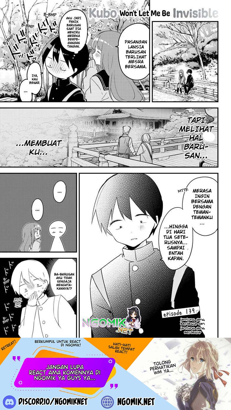 Kubo-san wa Boku (Mobu) wo Yurusanai Chapter 139 - halaman 2