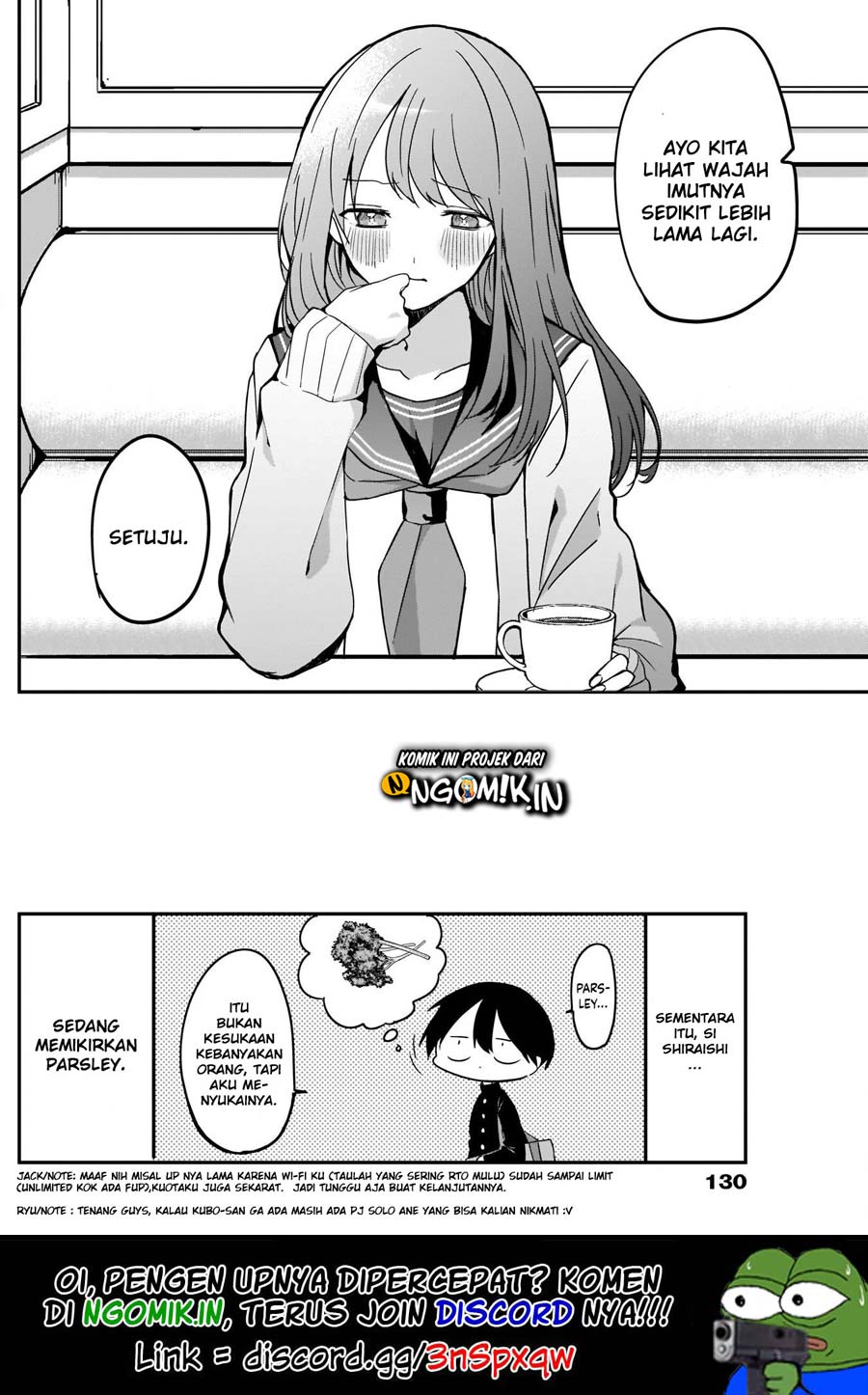 Kubo-san wa Boku (Mobu) wo Yurusanai Chapter 15 - halaman 13