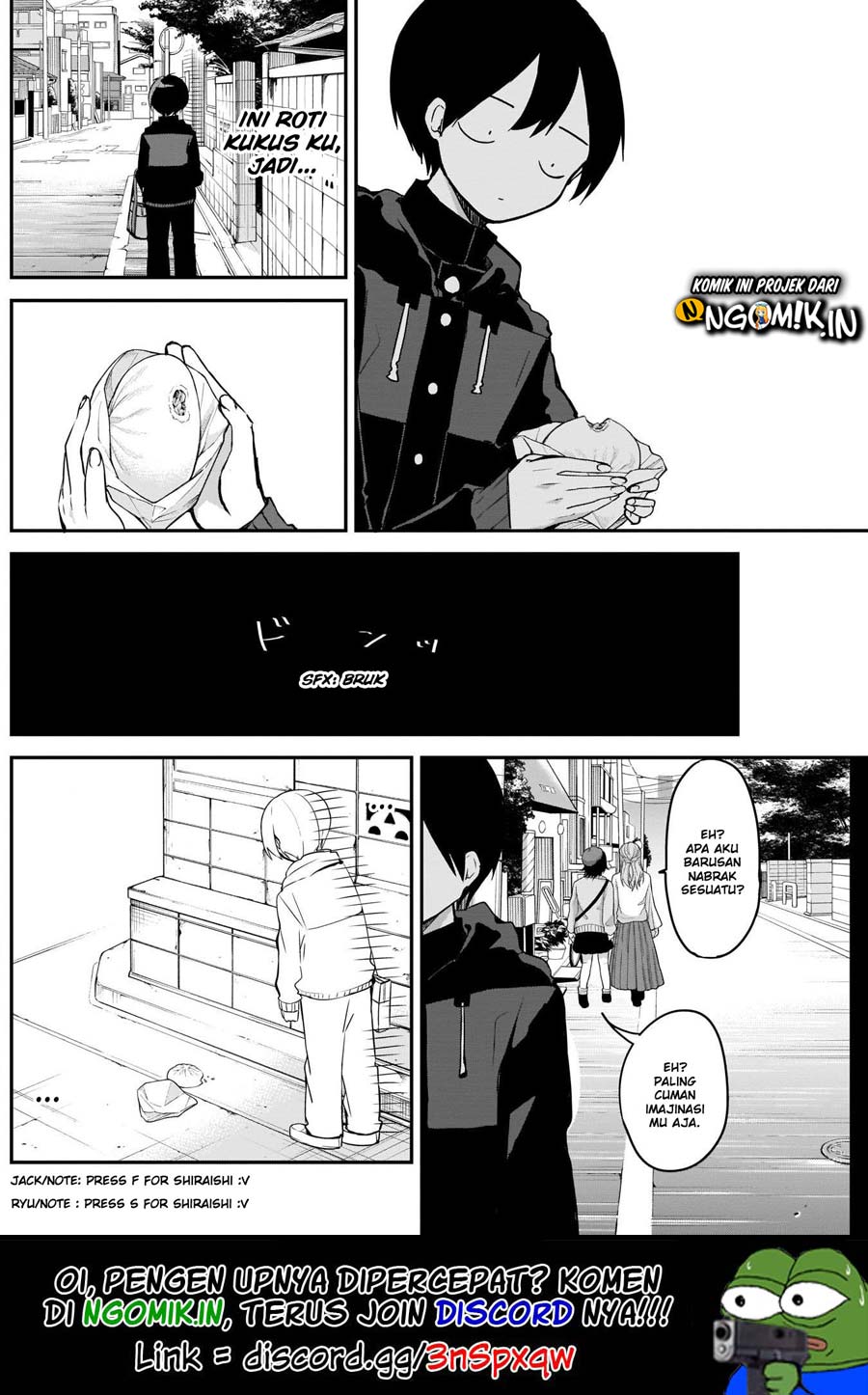 Kubo-san wa Boku (Mobu) wo Yurusanai Chapter 16 - halaman 14