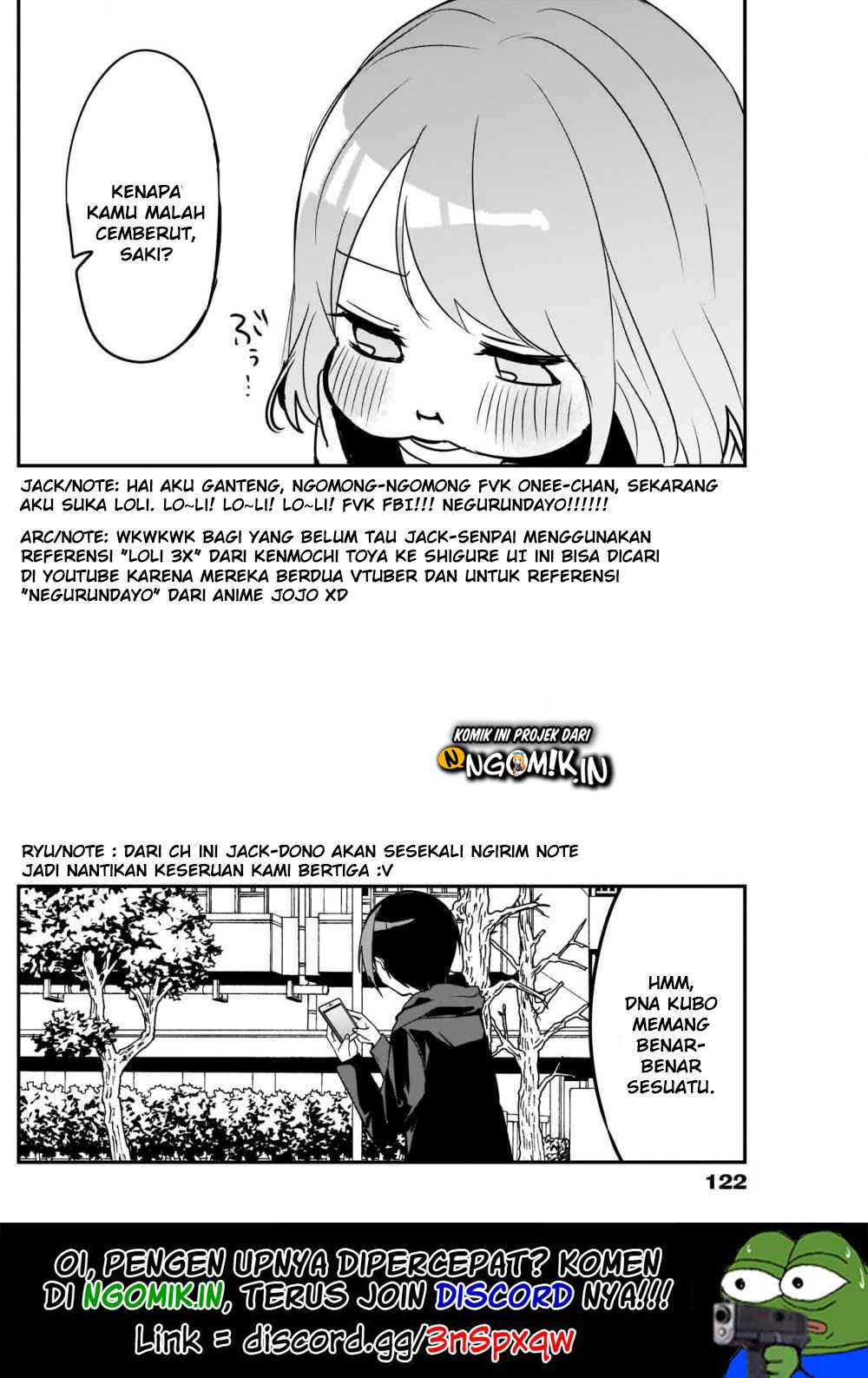 Kubo-san wa Boku (Mobu) wo Yurusanai Chapter 19 - halaman 13