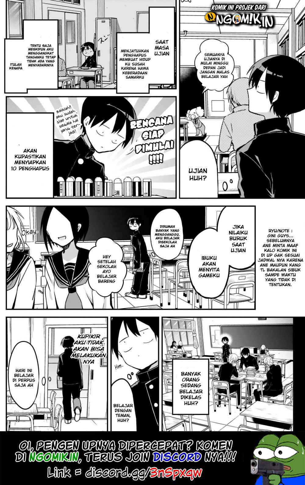 Kubo-san wa Boku (Mobu) wo Yurusanai Chapter 20 - halaman 3
