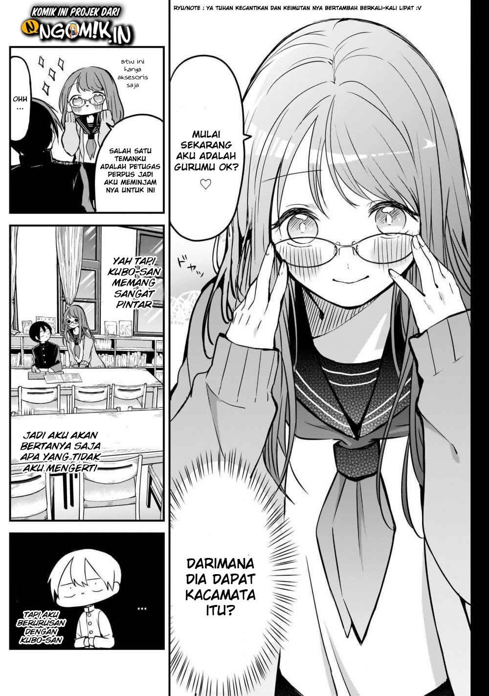 Kubo-san wa Boku (Mobu) wo Yurusanai Chapter 20 - halaman 7