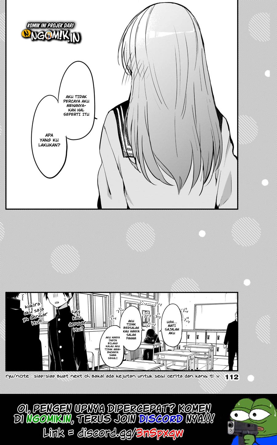 Kubo-san wa Boku (Mobu) wo Yurusanai Chapter 21.5 - halaman 7