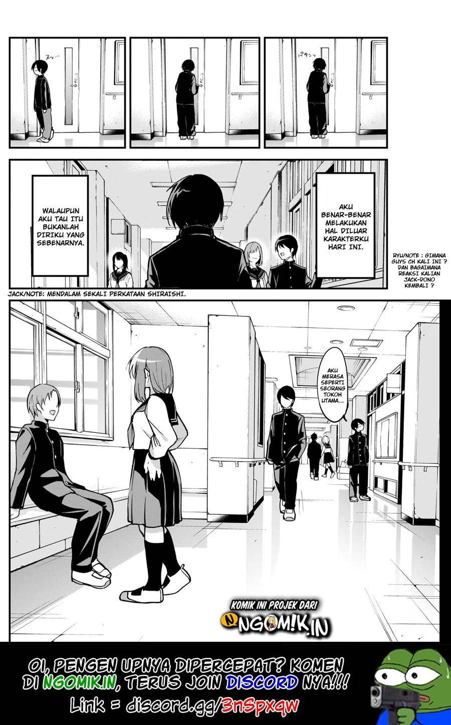 Kubo-san wa Boku (Mobu) wo Yurusanai Chapter 22 - halaman 13