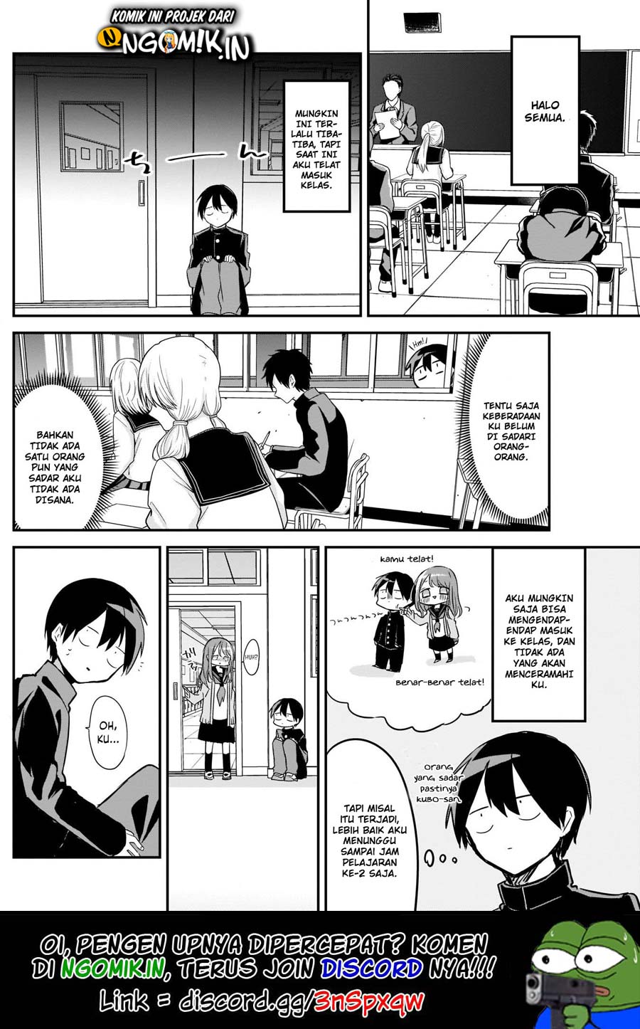 Kubo-san wa Boku (Mobu) wo Yurusanai Chapter 22 - halaman 3
