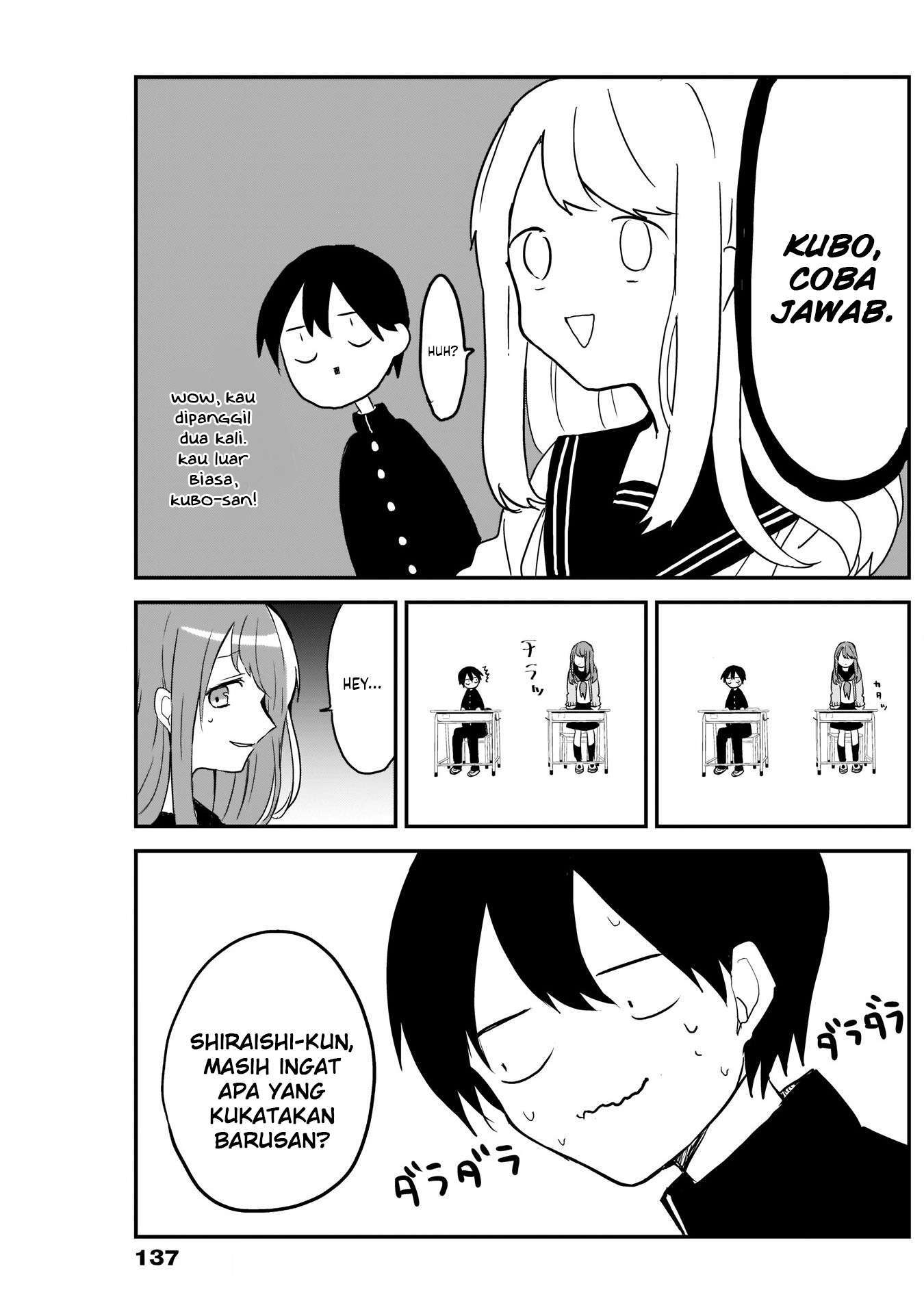 Kubo-san wa Boku (Mobu) wo Yurusanai Chapter 3 - halaman 13