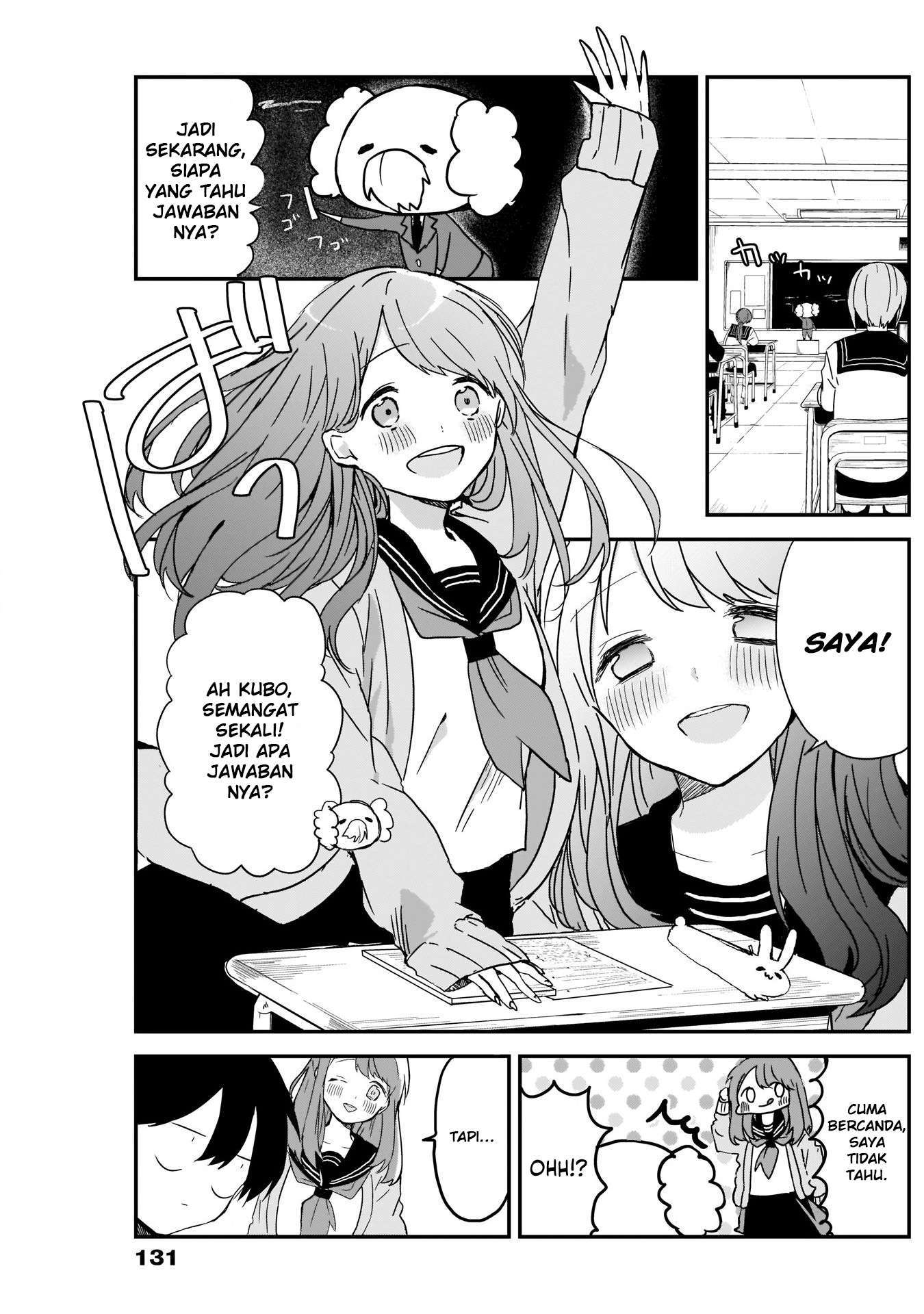 Kubo-san wa Boku (Mobu) wo Yurusanai Chapter 3 - halaman 7