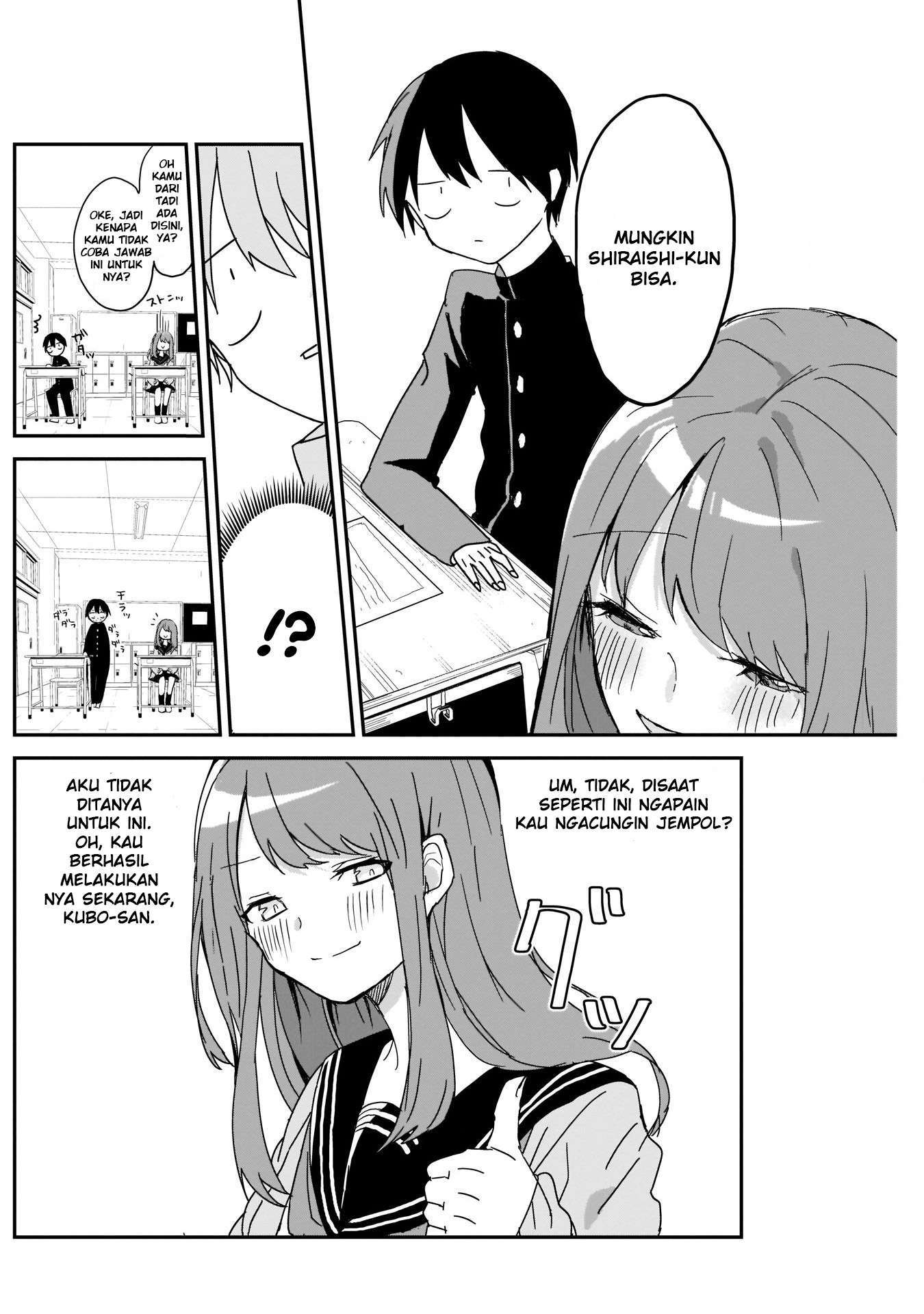 Kubo-san wa Boku (Mobu) wo Yurusanai Chapter 3 - halaman 8