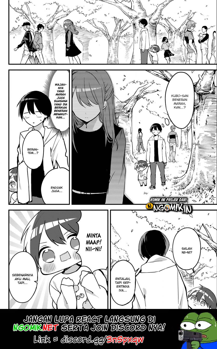 Kubo-san wa Boku (Mobu) wo Yurusanai Chapter 31 - halaman 3